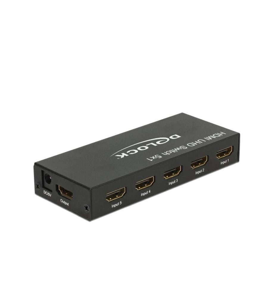 DELOCK - Verteiler 5 Port HDMI Switch 4K/60Hz