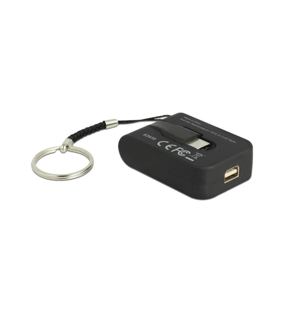 DELOCK - Adaptateur USB Type-C - Mini-DP 4K, 60Hz, avec porte-clés