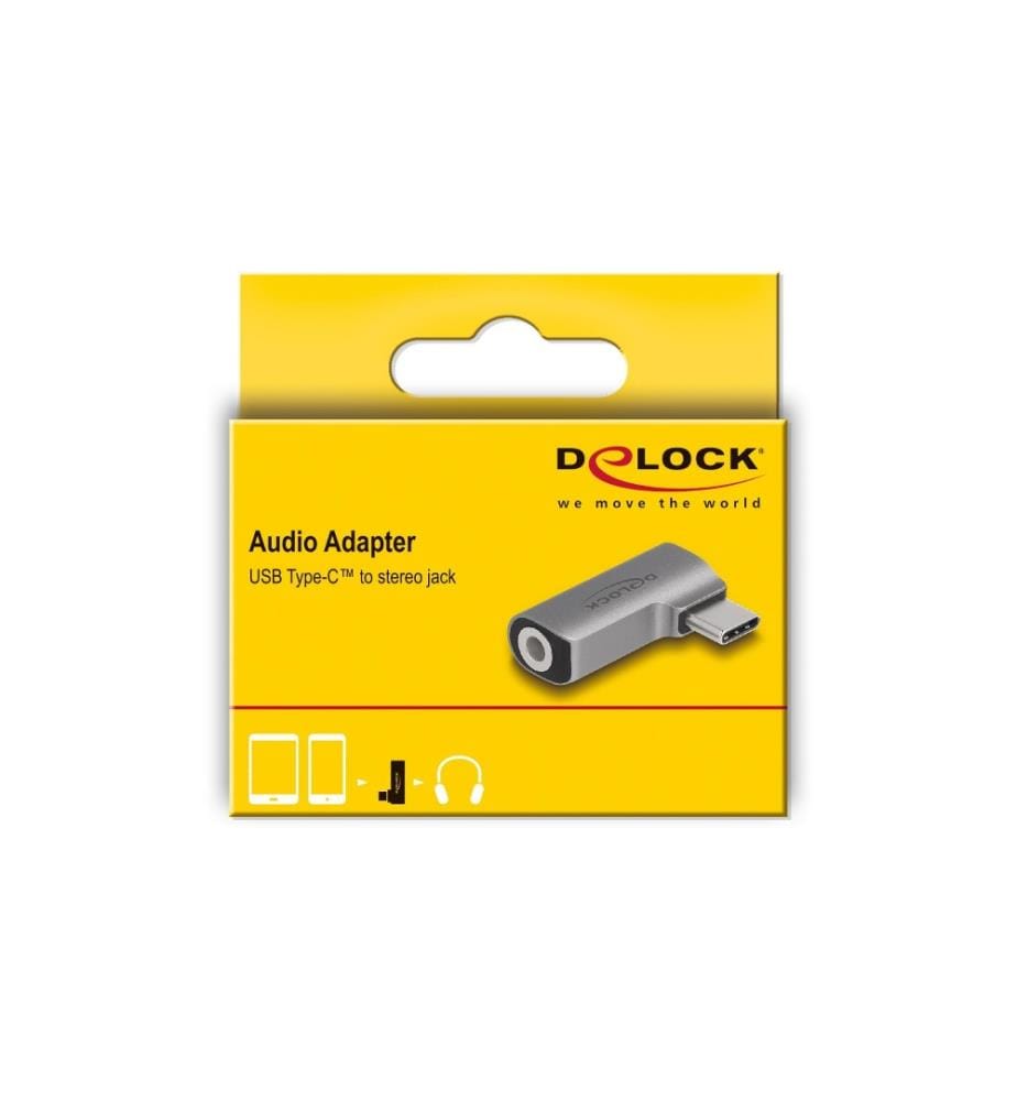 DELOCK - Audio-Adapter USB-C-Stecker - 3.5 mm Klinke