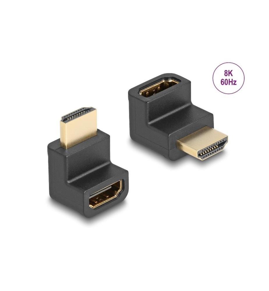 DELOCK - Adapter gewinkelt HDMI - HDMI, 8K 60Hz