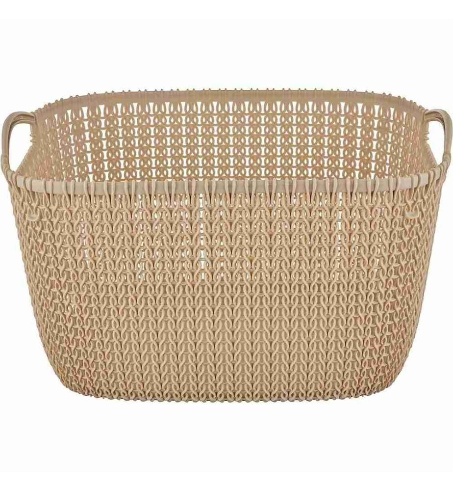 CURVER Cesta Knit Rectangular L 19L, Composito,… DeinDeal