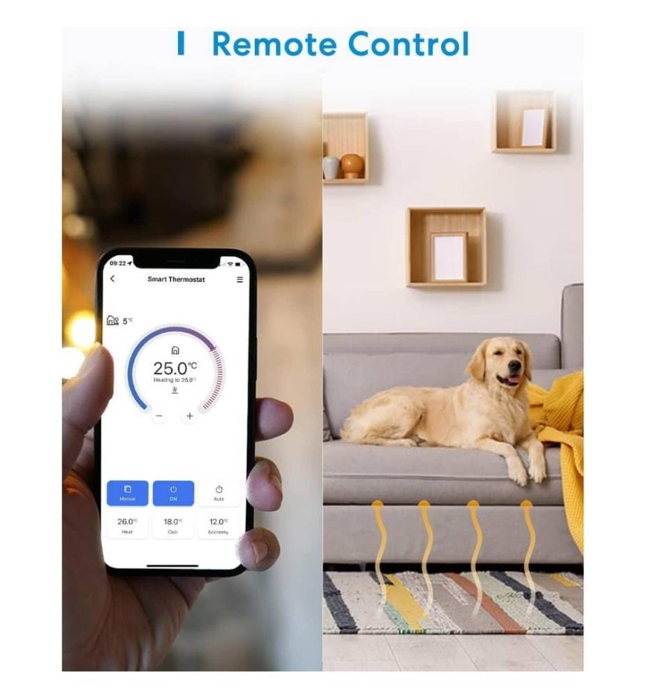 MEROSS Meross Connected Thermostat, WiFi Thermos… | DeinDeal
