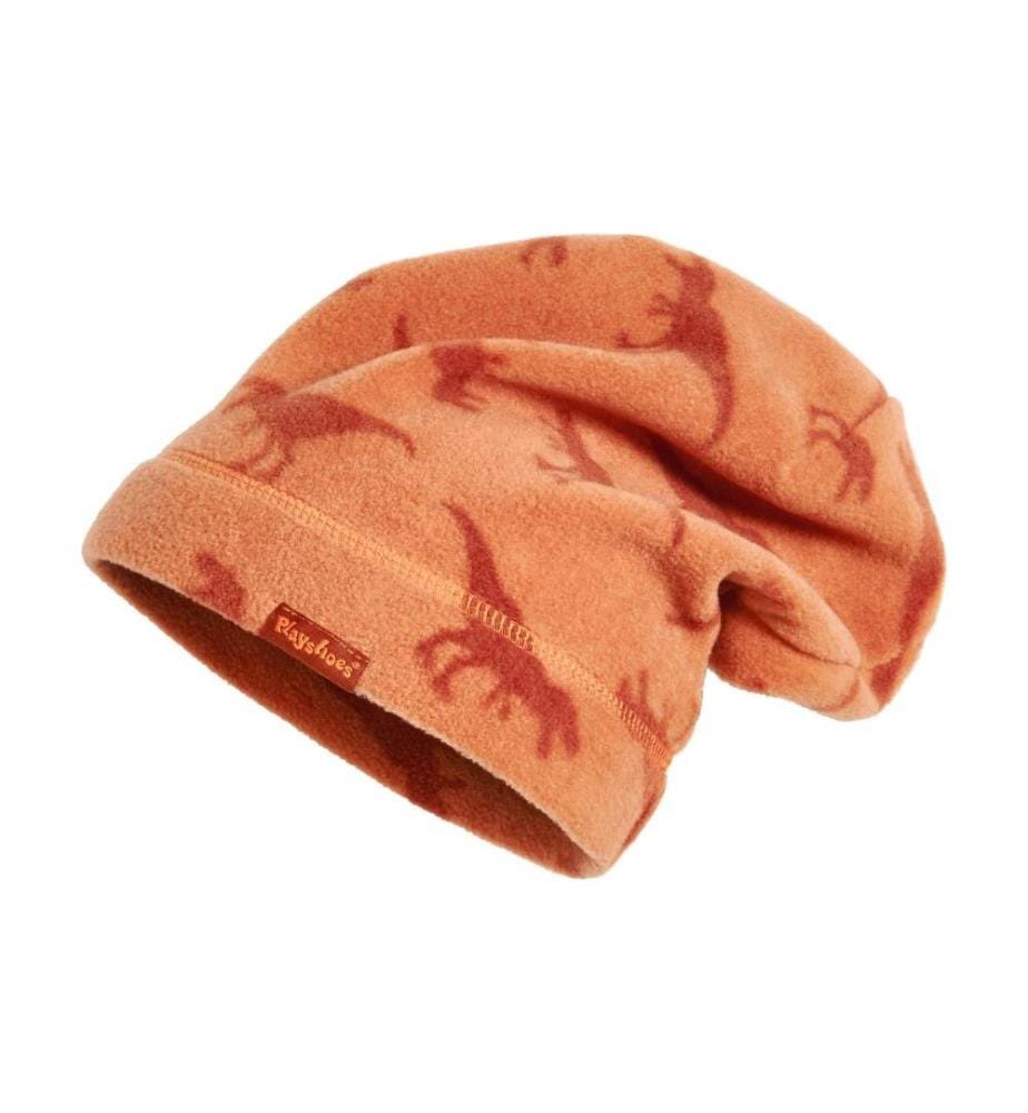 PLAYSHOES - Casquette Bonnet polaire Dinos ocre Taille 55