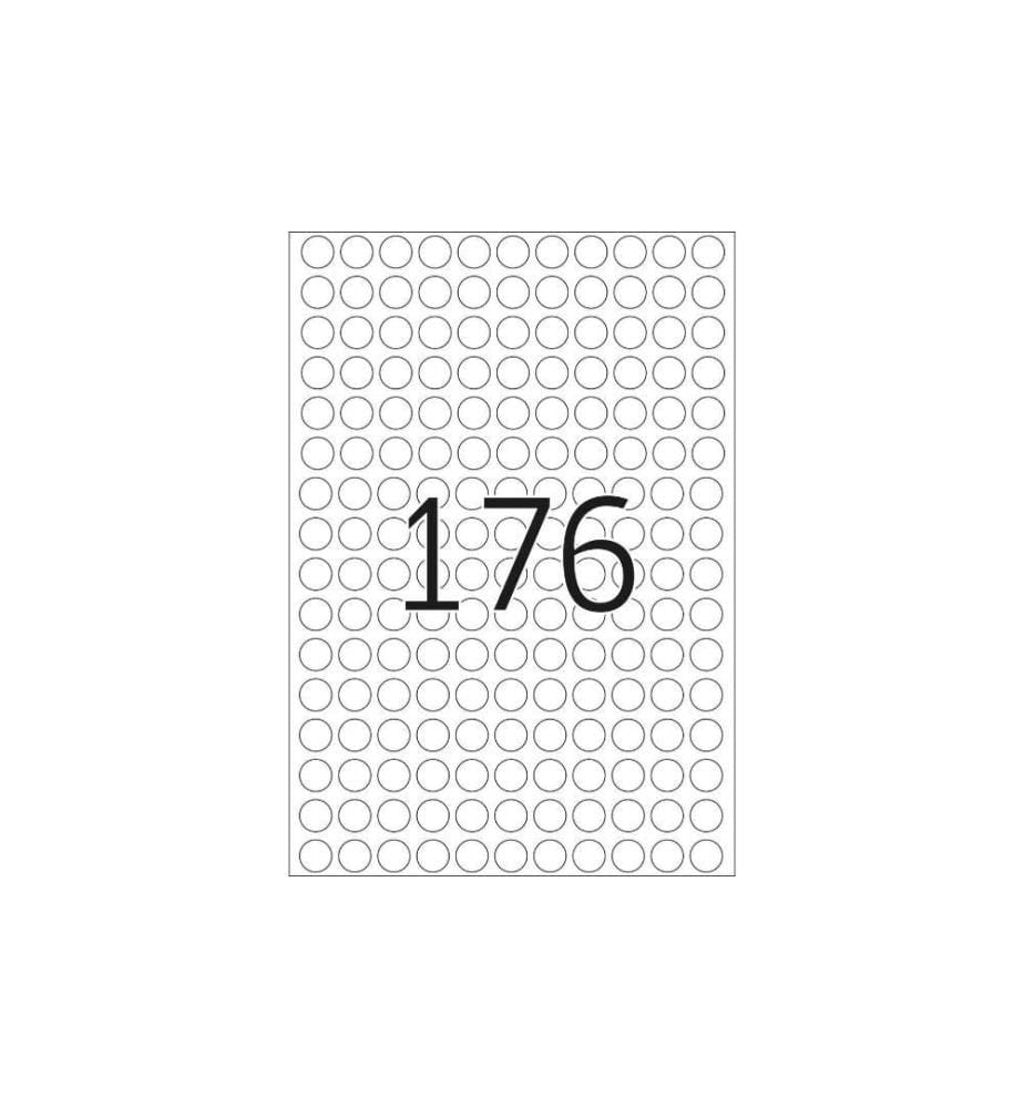 HERMA - Étiquettes multi-usage 2210 Blanc, 32 feuilles