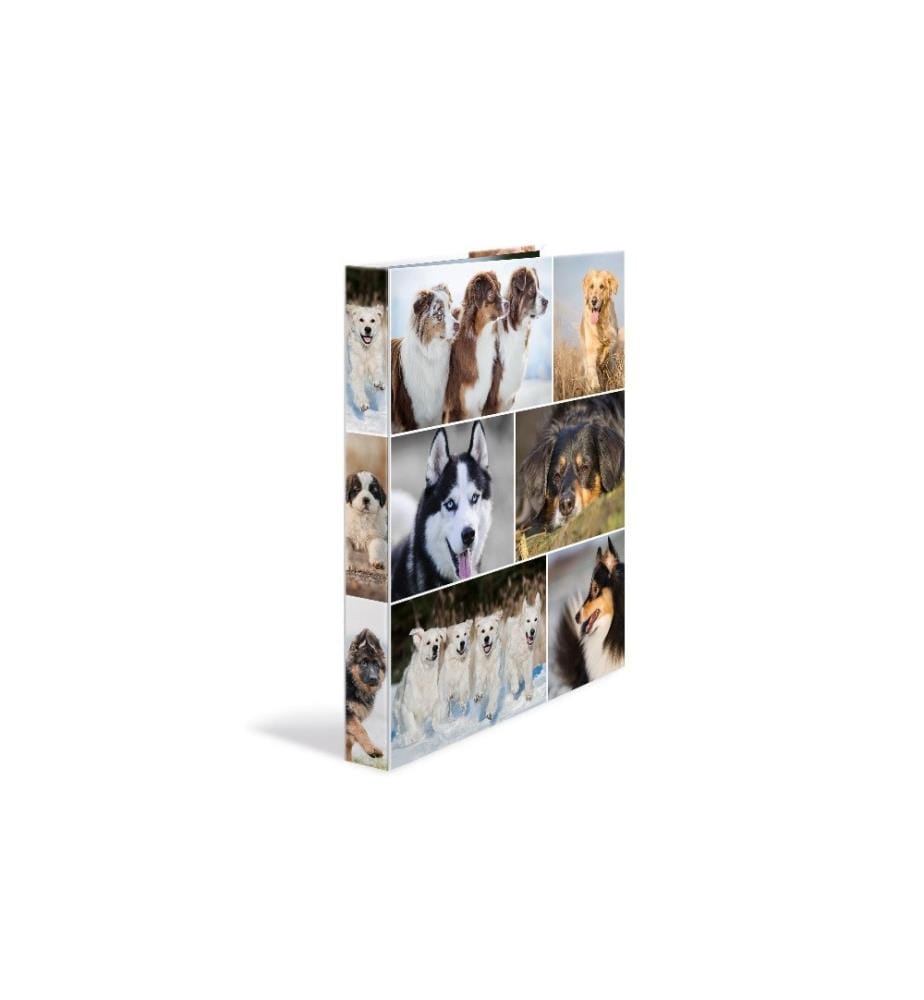 HERMA - Ringbuch Hunde 4-Ring 3.5 cm