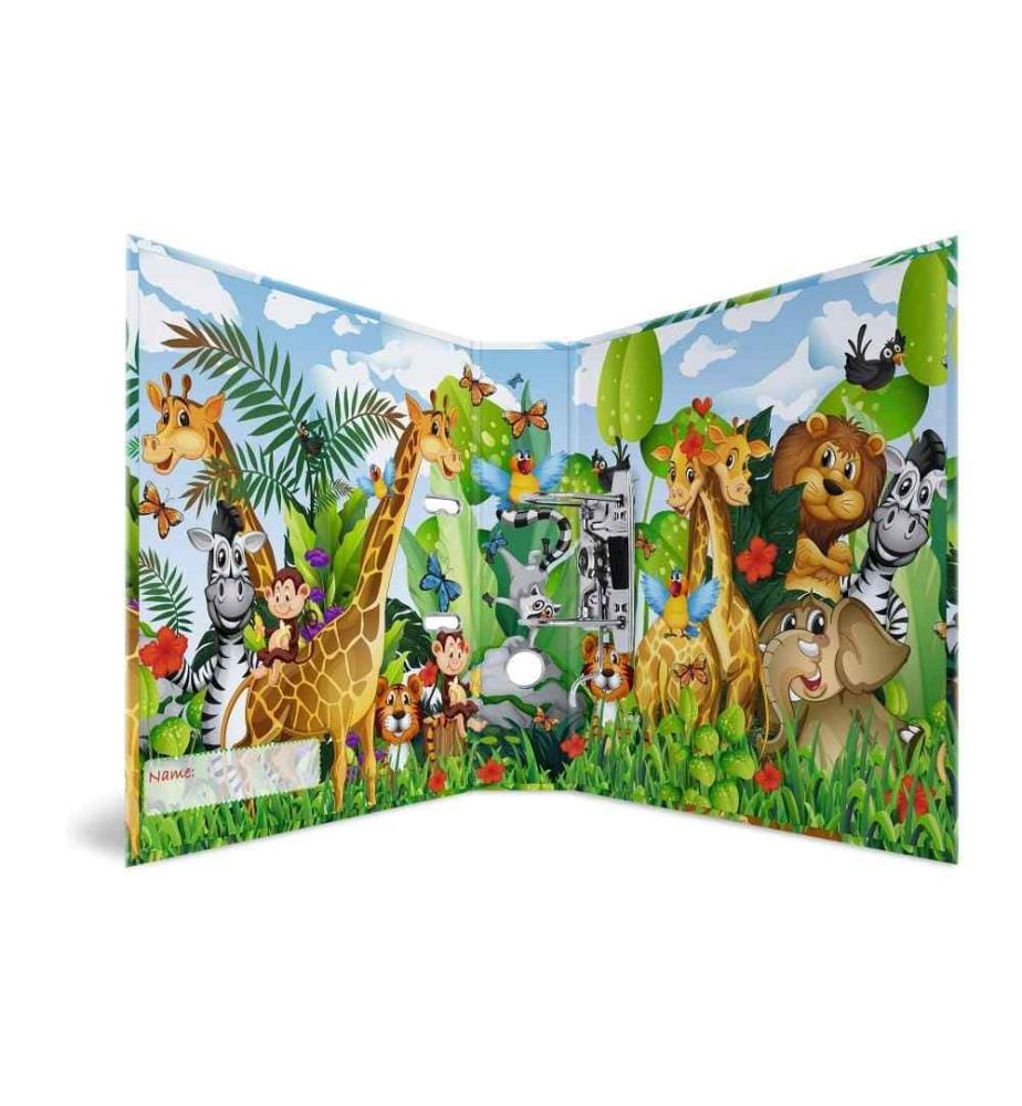 HERMA - Dossier la jungle 7 cm, Multicolore