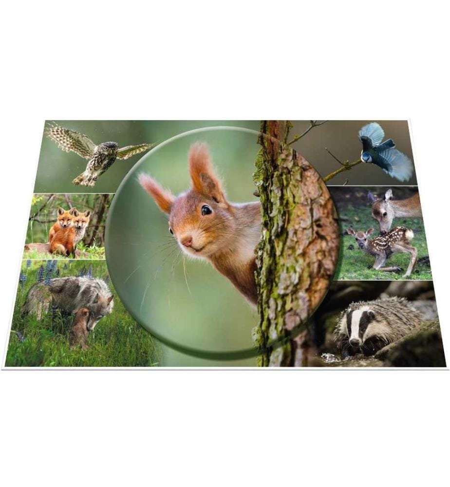 HERMA - Sous-main Animaux de la forêt 55 x 35 cm