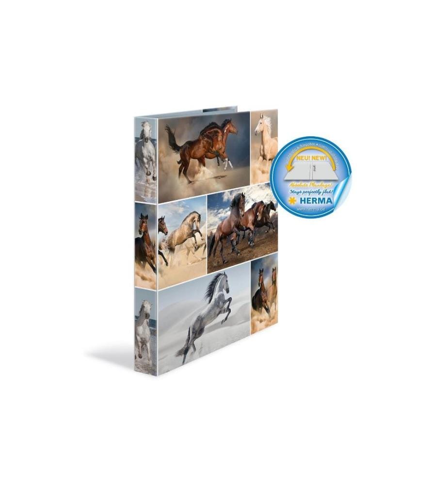 HERMA - Ringbuch Pferde 2-Ring 3.5 cm
