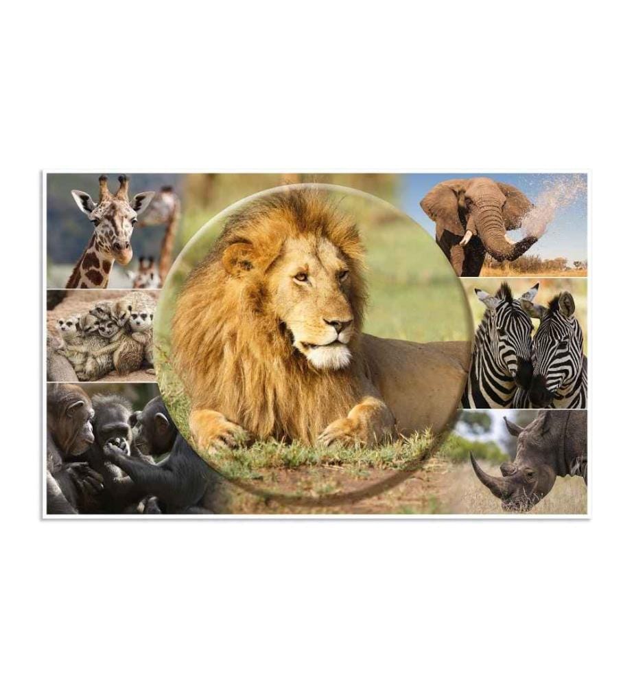 HERMA - Sous-main Les animaux d'Afrique 55 x 35 cm