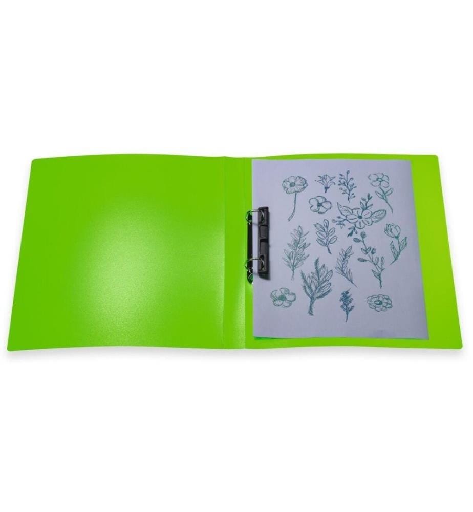 HERMA - Classeur Néon 2.5 cm, Vert fluo