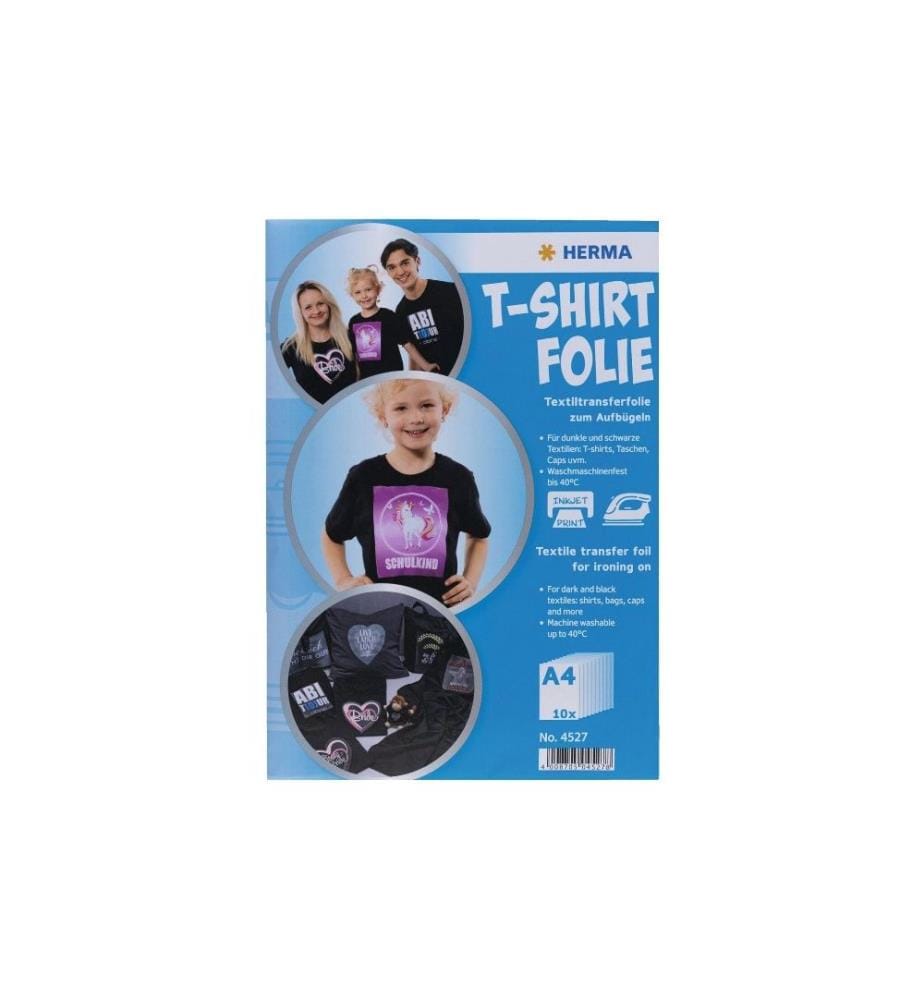 HERMA - Film thermocollant A4, 10 Pièce/s, Blanc