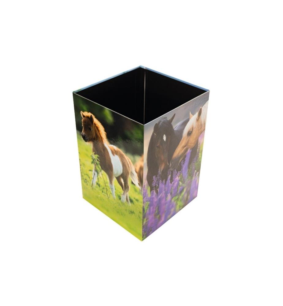 HERMA - Papierkorb Pferdewiese 15 l, Grün