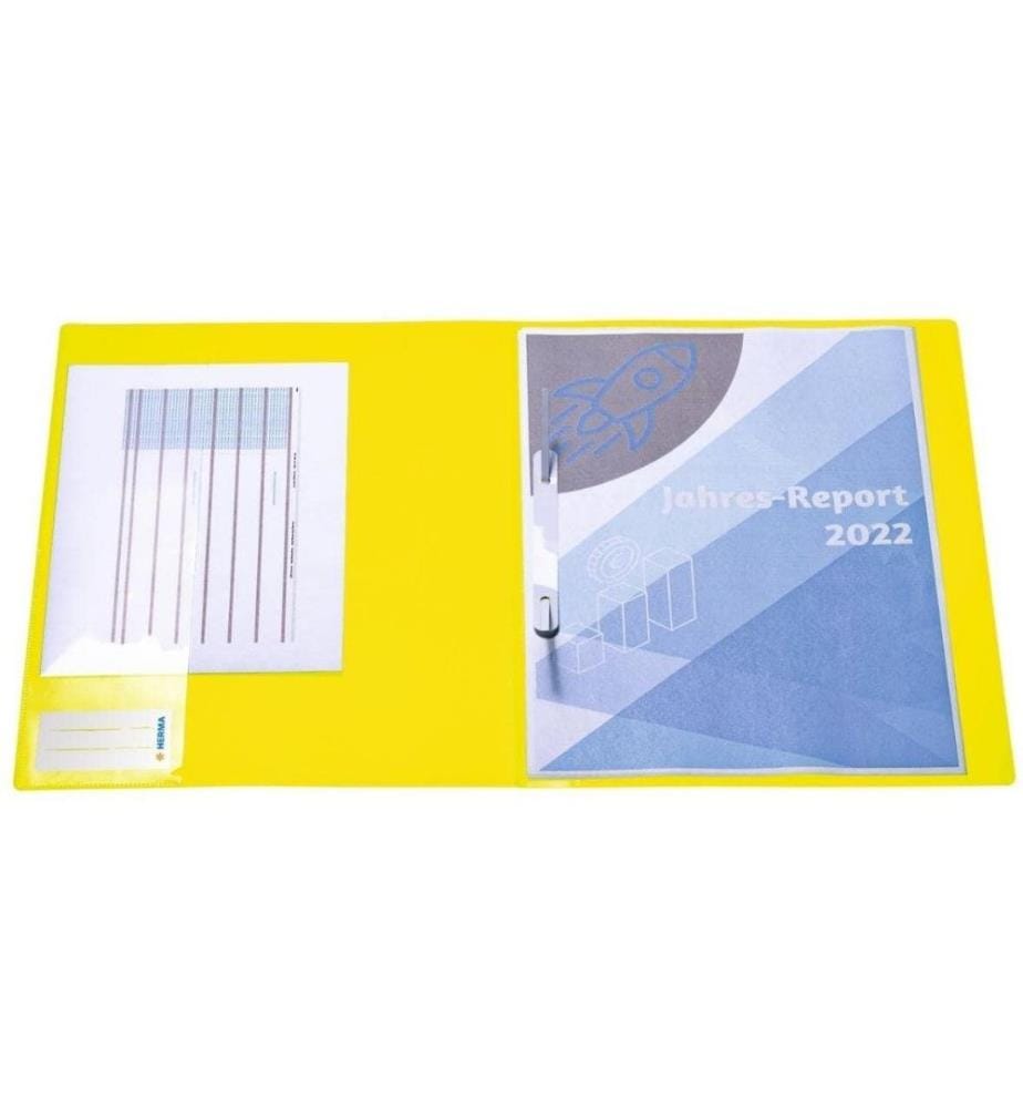 HERMA - Schnellhefter Neon Neongelb