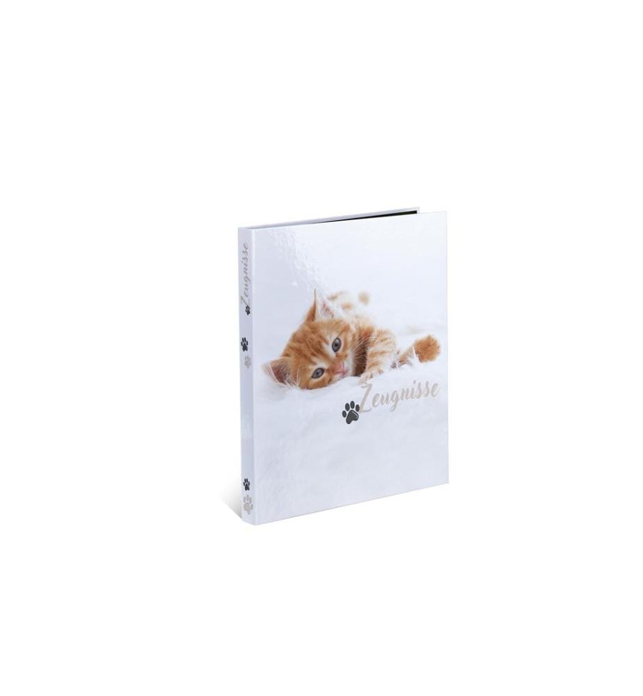 HERMA - Ringbuch Zeugnis A4 Katzen 1 Stück