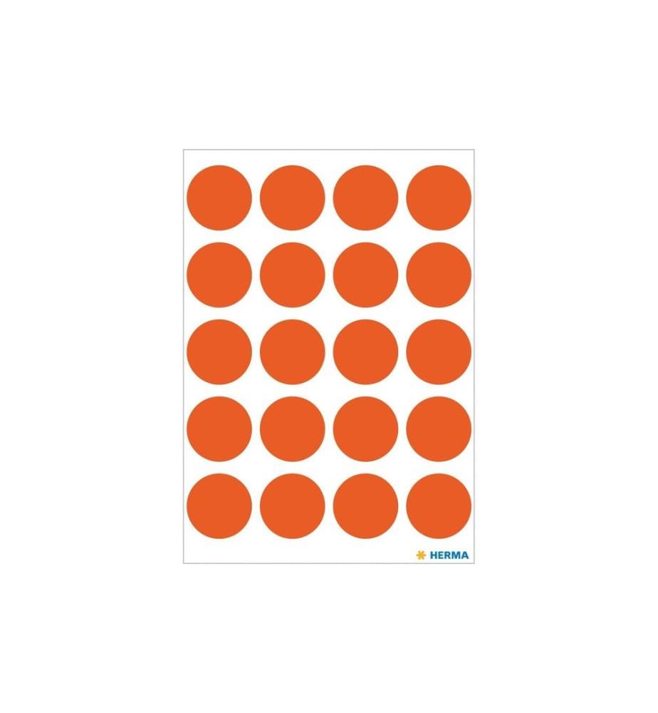 HERMA - Stickers Klebepunkte Vario Ø 19 mm, Rot