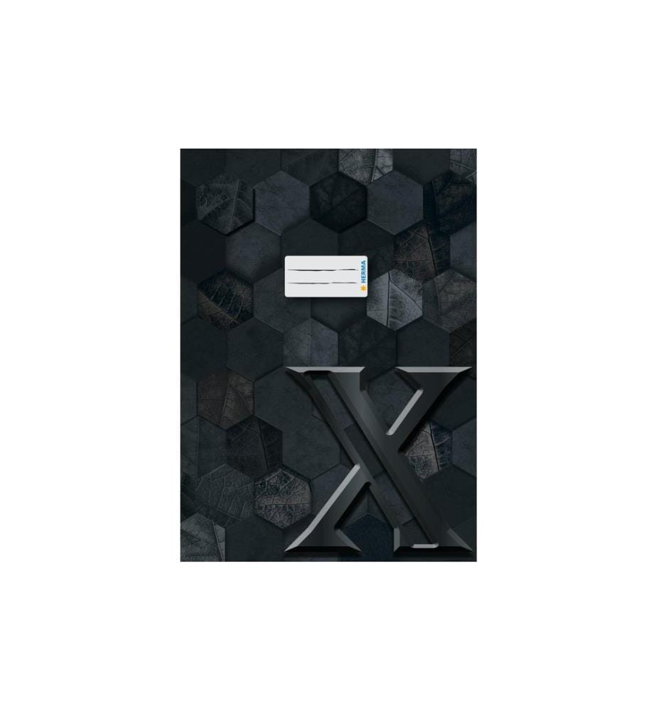 HERMA - Protège-cahier X A4 noir