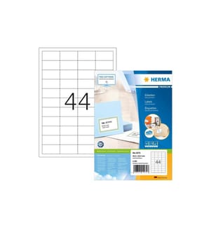 HERMA - Étiquettes multi-usage Premium 48.3 x 25.4 mm, 100 feuilles