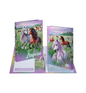 HERMA - Ringbuch Zeugnis A4 Pferdewelt 1 Stück