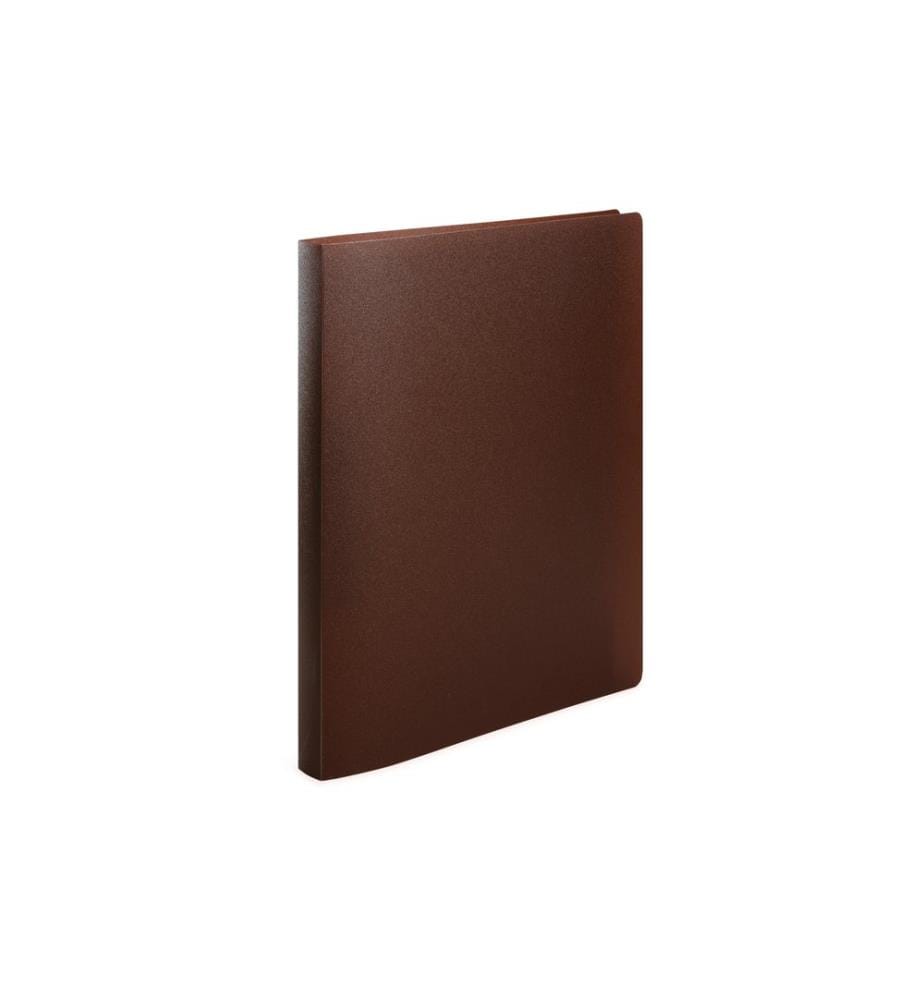 HERMA - Ringbuch A4 transluzent Braun 2D-Ring Mechanik
