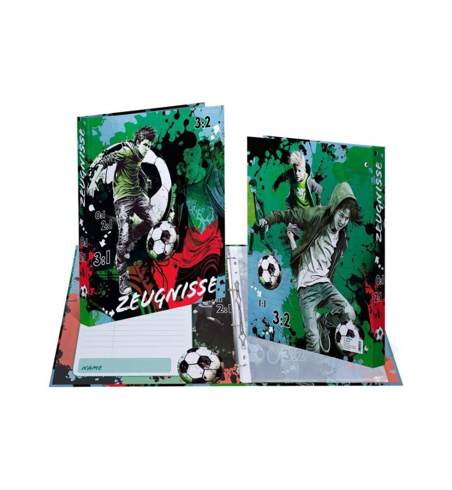 HERMA - Ringbuch Zeugnis A4 Street Soccer 1 Stück