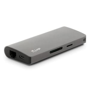 LMP - Station d'accueil USB-C Travel Dock Gris Espace