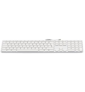 LMP - Clavier KB-1243 Blanc, disposition DE avec clavier numérique