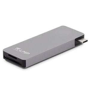 LMP - Station d'accueil USB-C Basic Hub Gris Espace