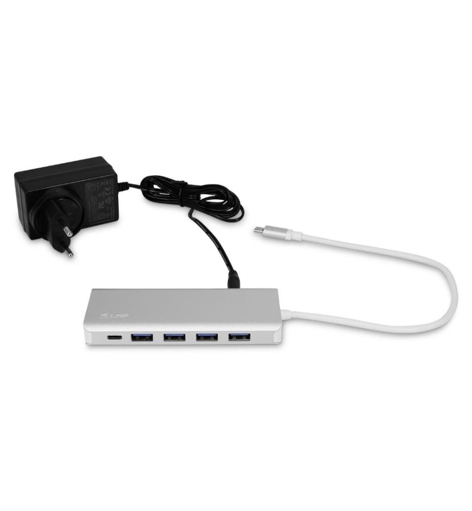 LMP - USB-Hub USB Type-C – USB-A 3.0, USB -C Grau