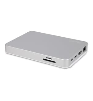 LMP - Station d'accueil USB-C DuoDock Argent