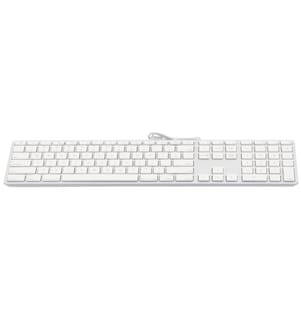 LMP - Clavier KB-1243 Blanc, disposition américaine avec clavier numérique