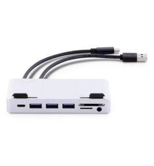 LMP - Station d'accueil USB-C Attach 7 Port iMac argentés