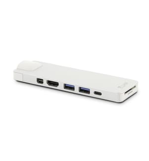 LMP - Station d'accueil USB-C Compact Dock Argent