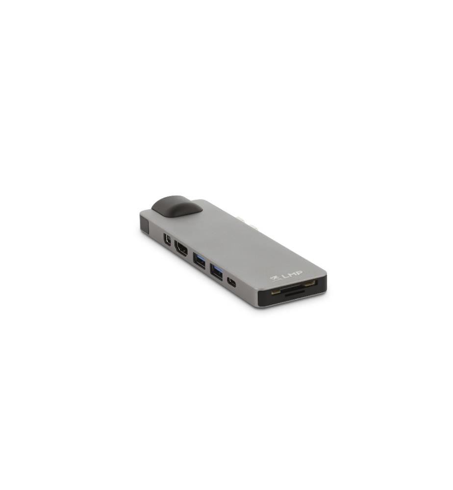 LMP - Station d'accueil USB-C Compact Dock Gris