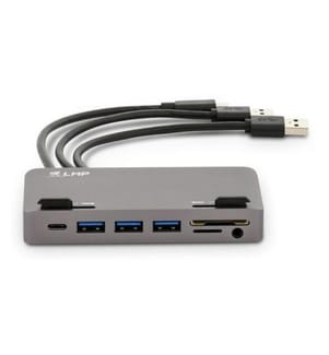 LMP - Station d'accueil USB-C Attach Dock Pro Gris Espace