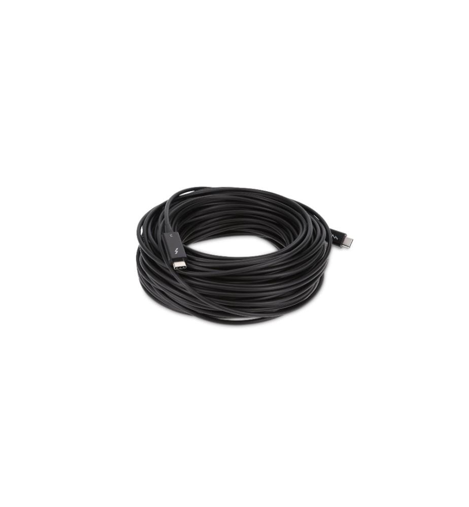 LMP - Optisches Kabel Thunderbolt 3 - Thunderbolt 3, 25 m, Schwarz