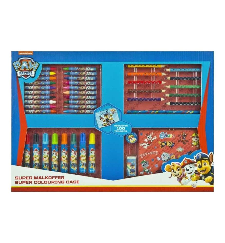 UNDERCOVER - Kits de peinture Valise Paw Patrol 100 pièces
