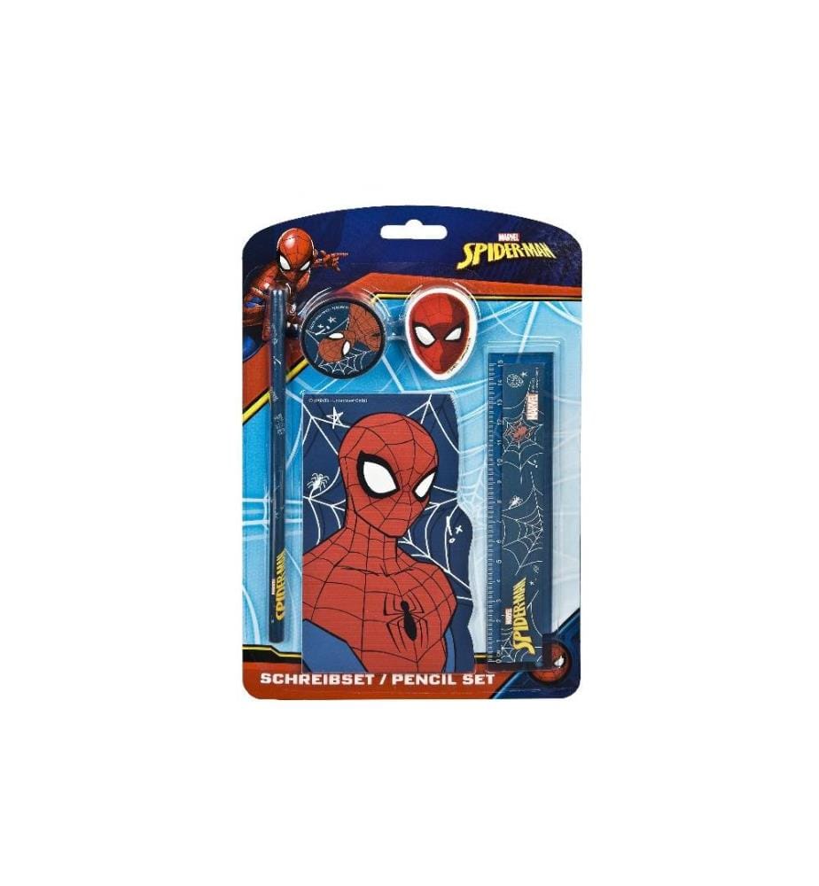 UNDERCOVER - Ensemble d'écriture Spiderman 5 pièces