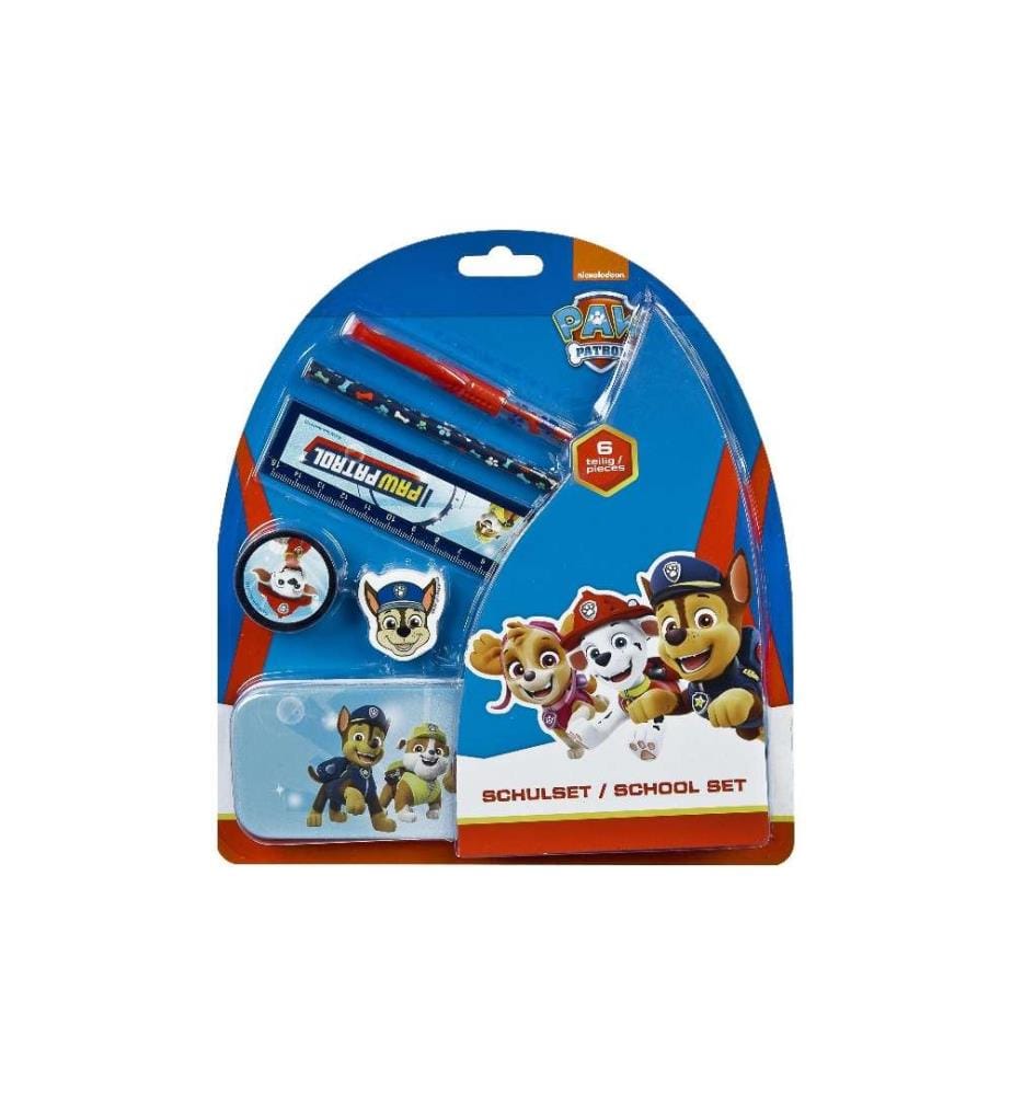 UNDERCOVER - Ensemble d'écriture Paw Patrol 6 pièces