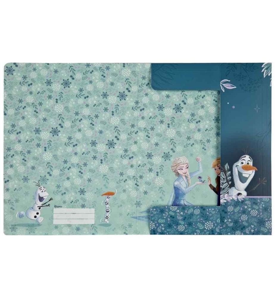 UNDERCOVER - Gummibandmappe A4 Frozen Hellblau