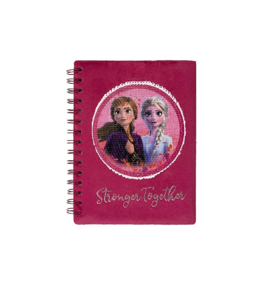 UNDERCOVER - Bloc-notes Frozen A5, Vierge, Rose