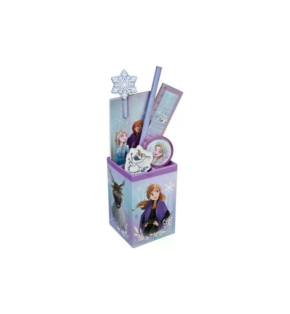 UNDERCOVER - Pot à crayons rempli 7-pièces Disney Frozen