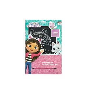 UNDERCOVER - Fanartikel Kratzbild Set Gabby's Dollhouse