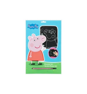 UNDERCOVER - Fanartikel Kratzbild Set Peppa Pig