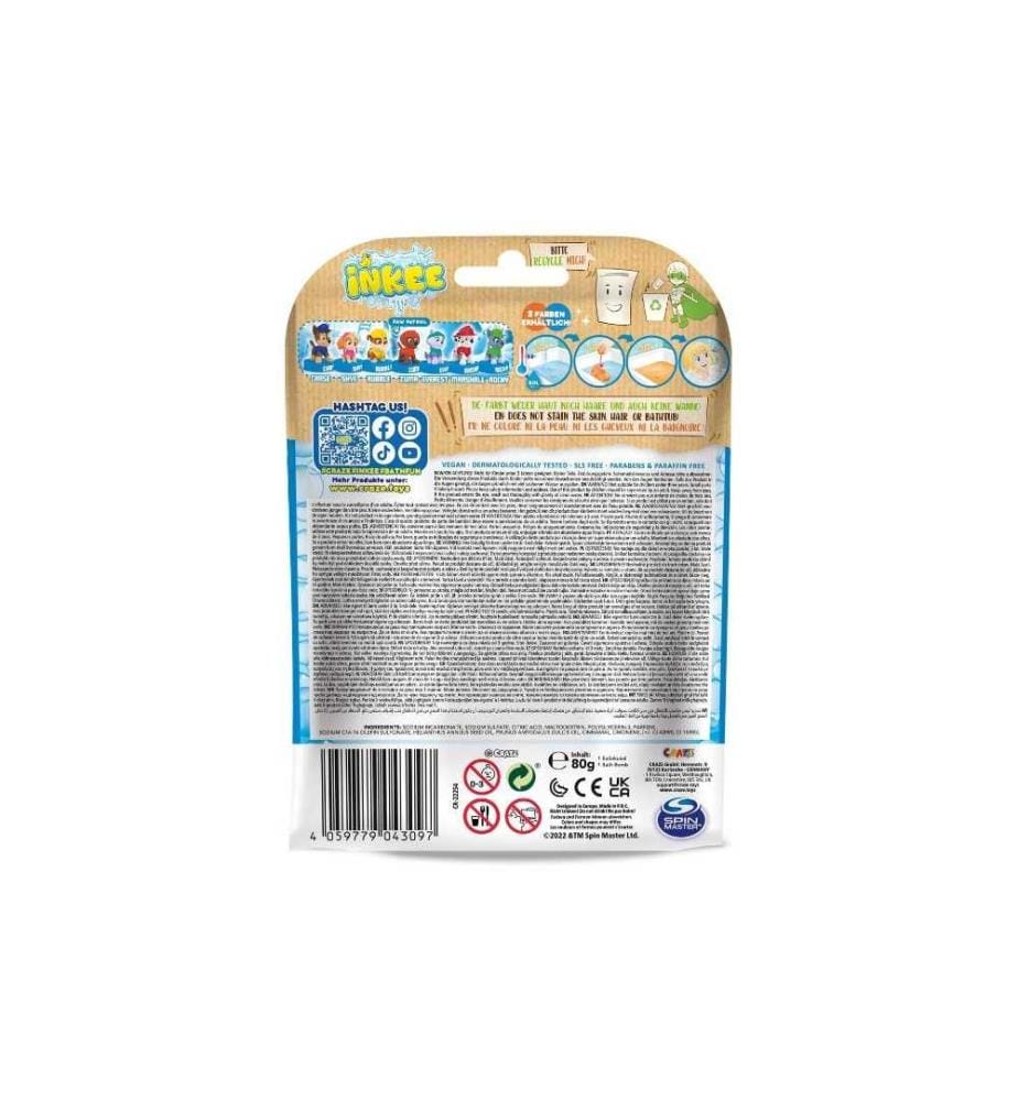 CRAZE - Perles de bain Inkee – La pat patrouille 1 Pièce/s