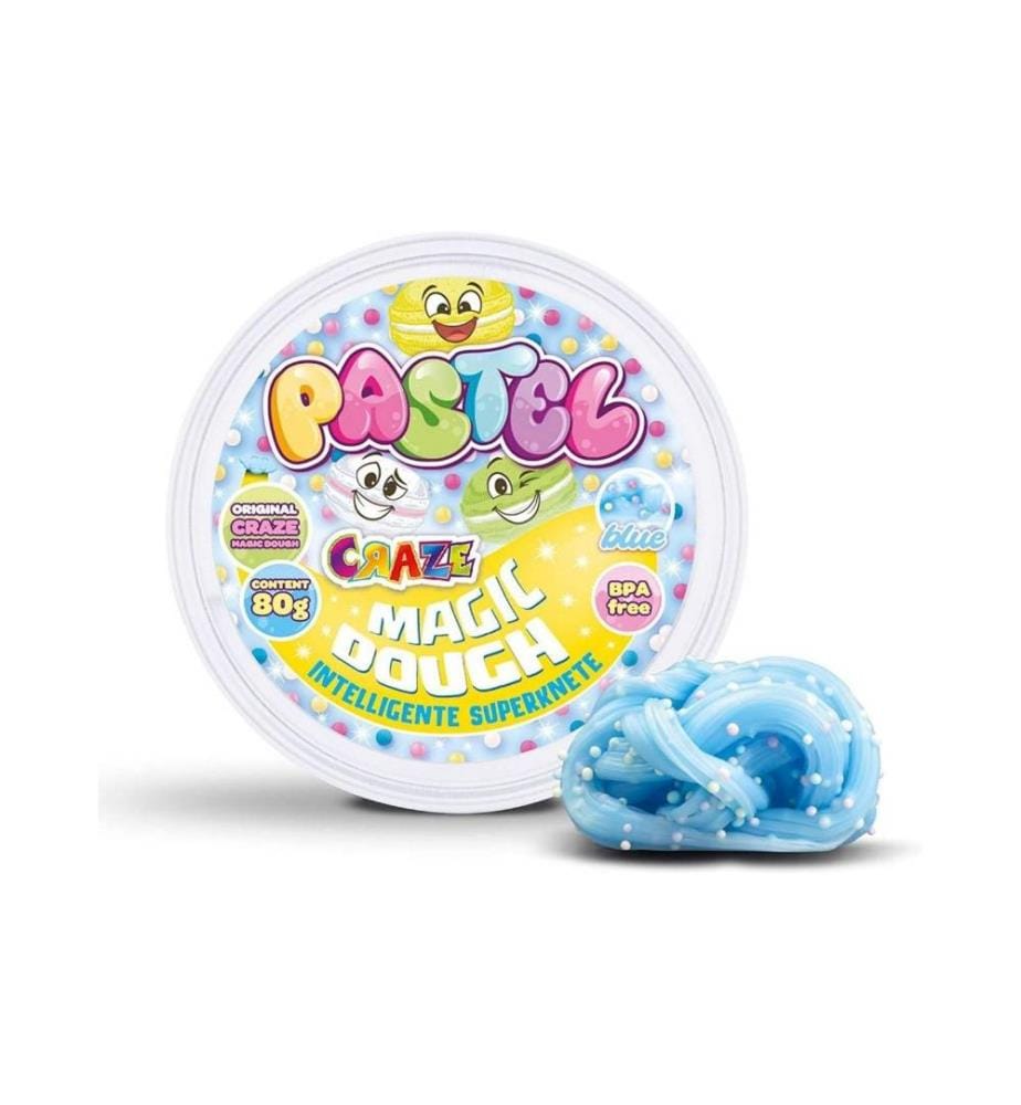 CRAZE - Plasticine Magic Dough Pastel 80 g assortis