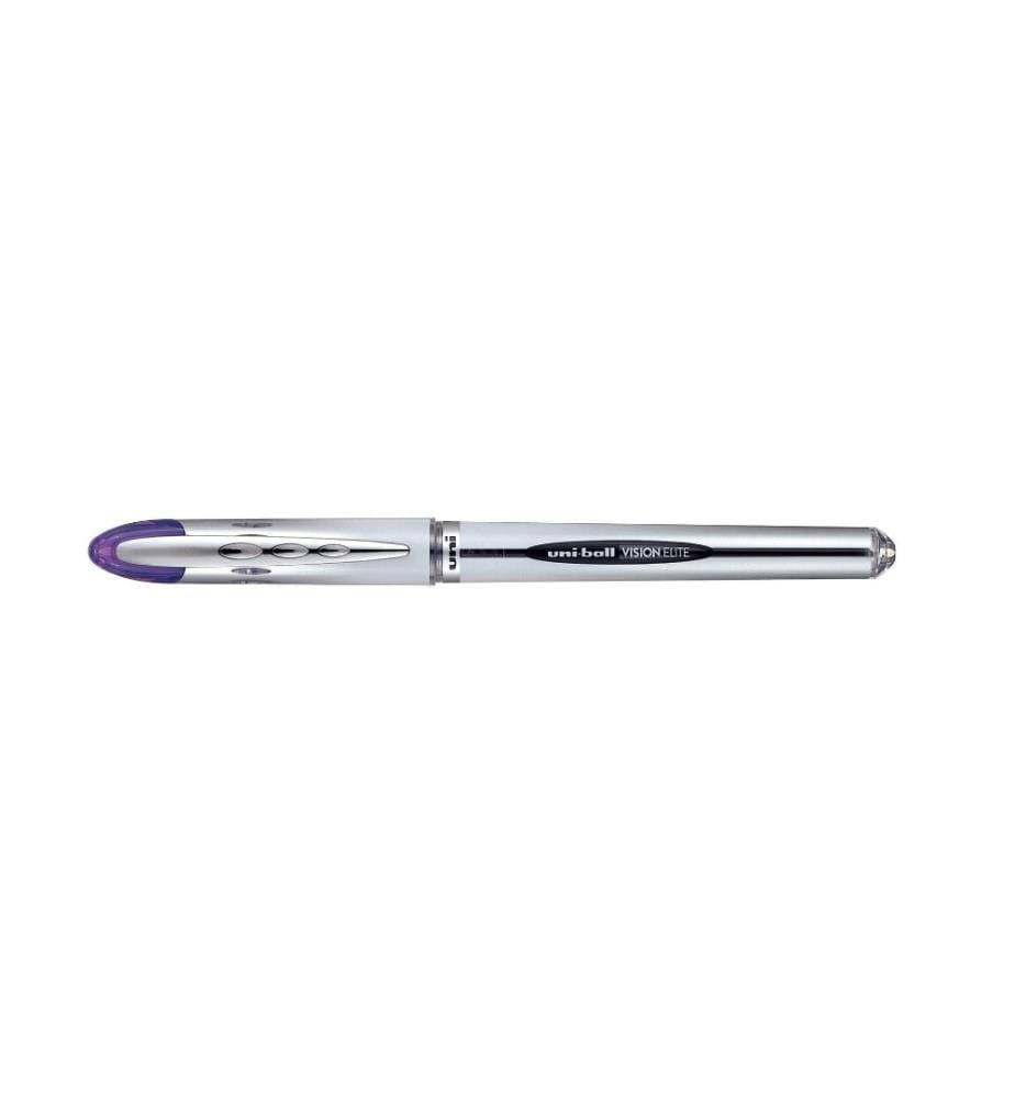 UNI - Stylo à bille roulante UNI -BALL Vision Elite 0.8 mm violet