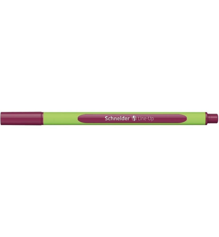 SCHNEIDER - Fineliner Line-Up 0.4 mm, Cheminée rouge, 10 pièces