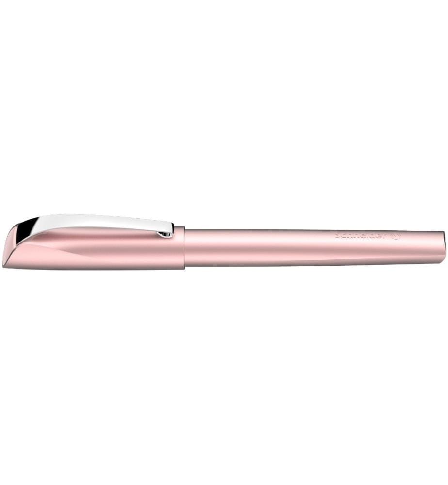 Schneider Ceod Shiny Rollerball Pen Gift Set - Powder Pink With Ink Cartridges
