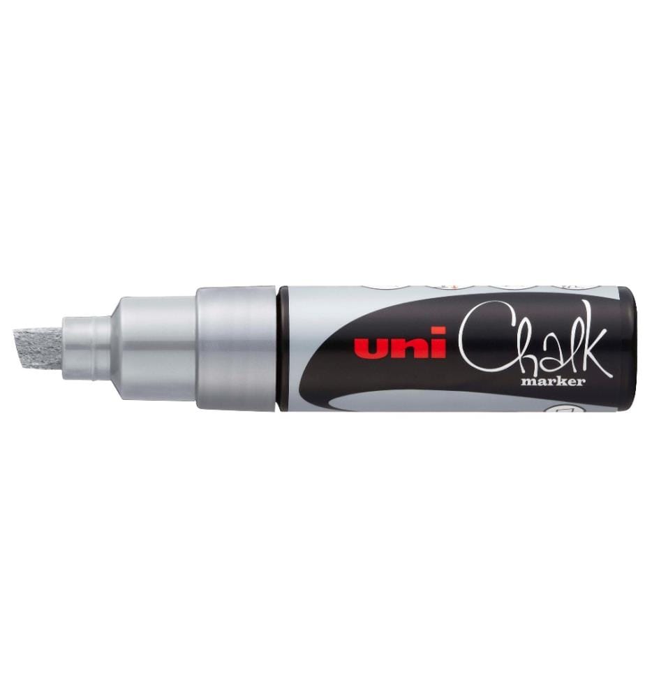 UNI - Kreidemarker UNI - CHALK 8 mm Silber