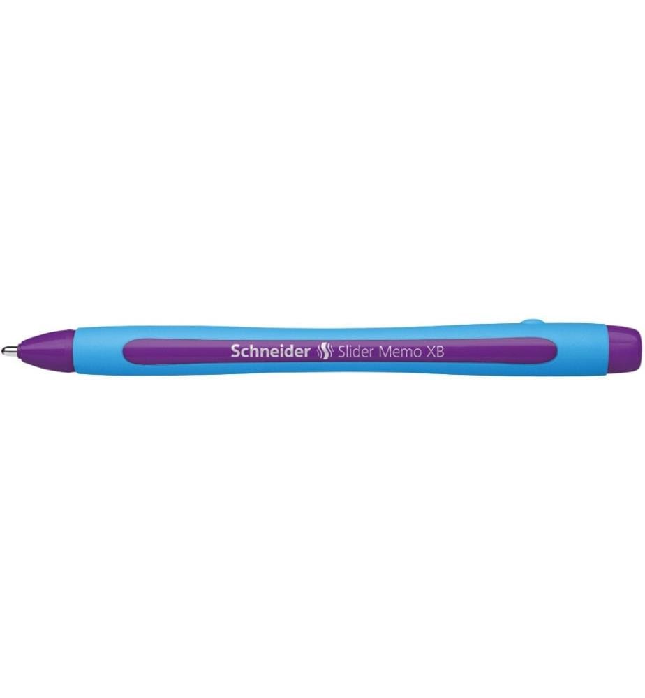 SCHNEIDER - Stylo bille Slider Memo Violet1 pièce